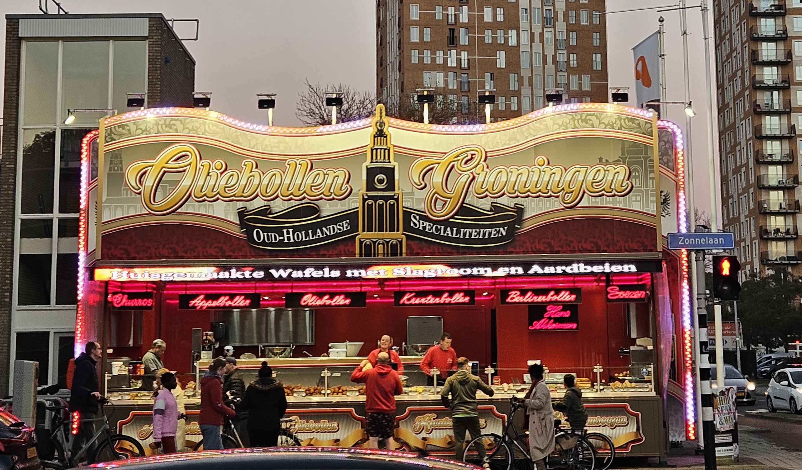 Oliebollen Stalls in Groningen