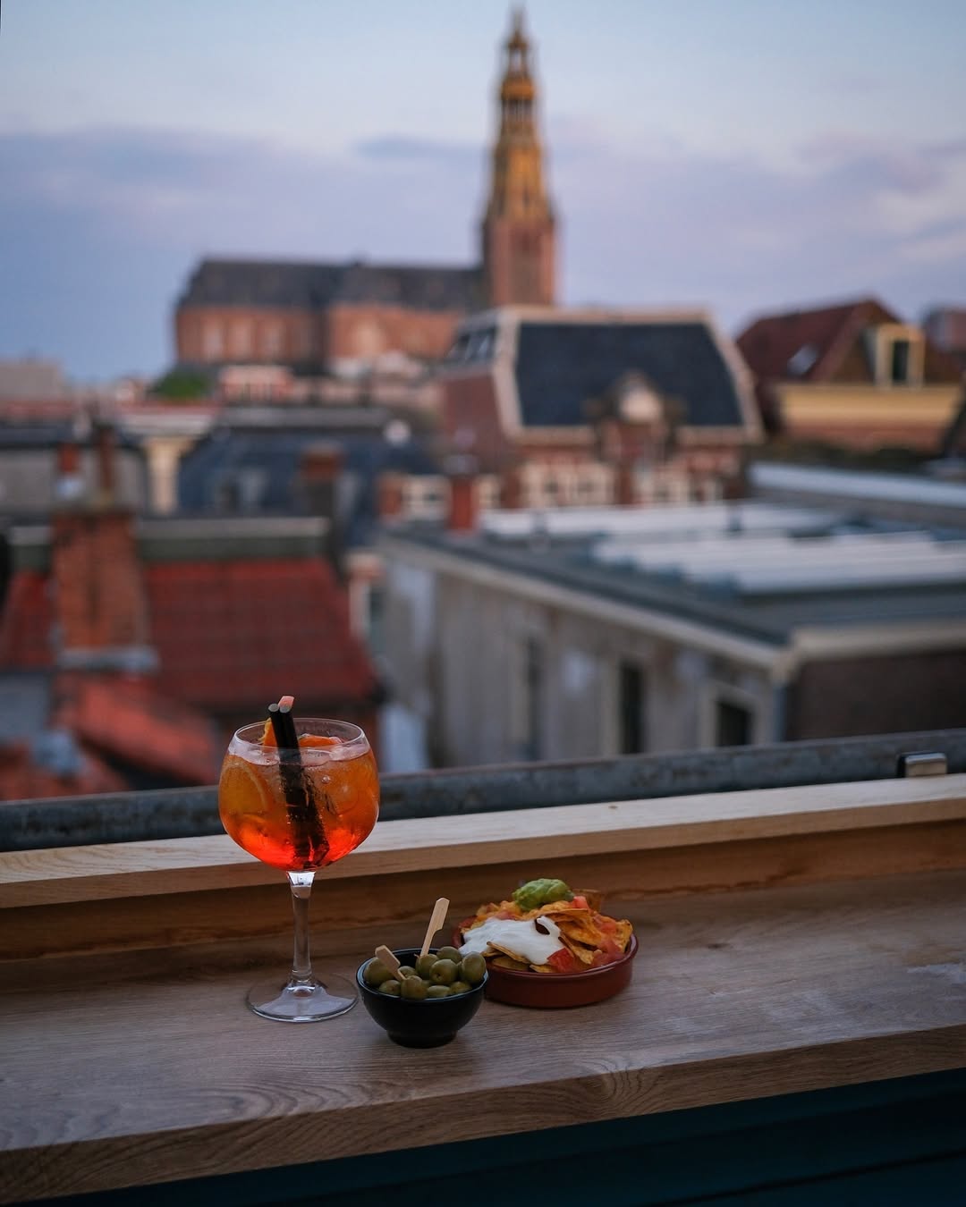 Roofterrace The Happy Traveler